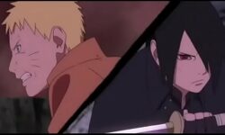 Naruto e sasuke vs momoshiki legendado