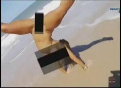 Panico na praia de nudismo sem tarja