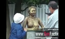 Sexo com estatua