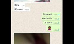 Vazou no whatsapp