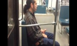 Gay sexo en el metro