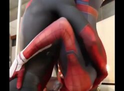 Homem aranha fazendo sexo gays com dradpool